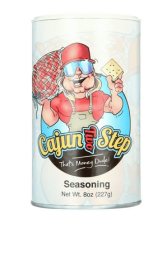 Cajun Two Step, All Purpose Seasoning, Great on All Types of Proteins. Low in Sodium, Packed with Great Cajun Flavor for the Whole Family