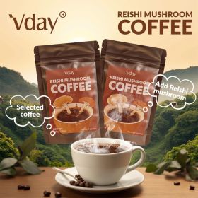Reishi Mushroom Coffee 20g*2 (20 Sachets),Vday,Mushroom Coffee, (Option: Default)