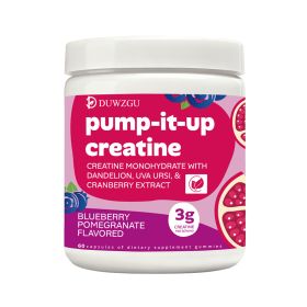 Creatine Gummy Candy Blueberry And Pomegranate Flavor (Option: Picture color)