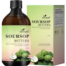 Soursop Liquid Contains Black Seeds, Moringa, And Turmeric, And Is Beneficial For Digestion And Gut Health, As Well As Providing Antioxidants, Sk (Option: 01)