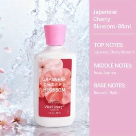 12-Fragrance Body Lotion, 10 Oz Per Bottle, Moisturizing And Fragrant Body Lotion, 12-hour Long-lasting Hydration, Contains Aloe Vera And Vitamin (Option: Japanese Cherry Blossom)