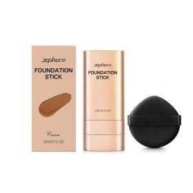 Transparent Concealer Foundation Stick (Cocoa) Lightweight, Hydrated, Silky Powder For A Natural Look (Option: Default)