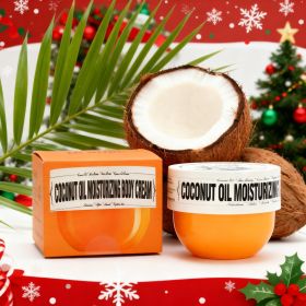 Body Cream Body Butter Deeply Moisturizing, Vanilla Jasmine Floral Fragrance Body Moisturizer For All Skin Types With Aloe&Vitamin E, Ideal Gift (Option: Coconut oil Moisturizing Body)